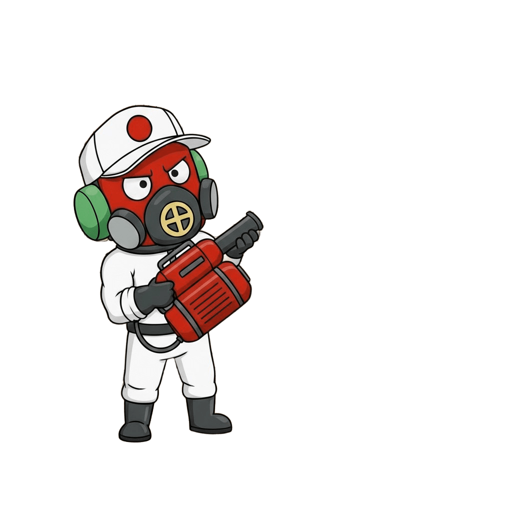 Уничтожить тараканов